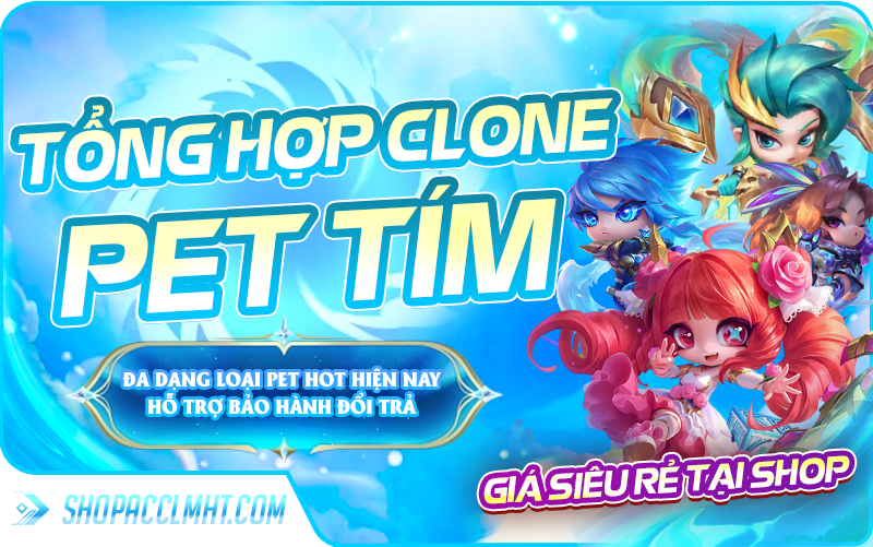 Vật phẩm Đấu Trường Chân Lý - PET TÍM - ĐỒNG GIÁ 200K