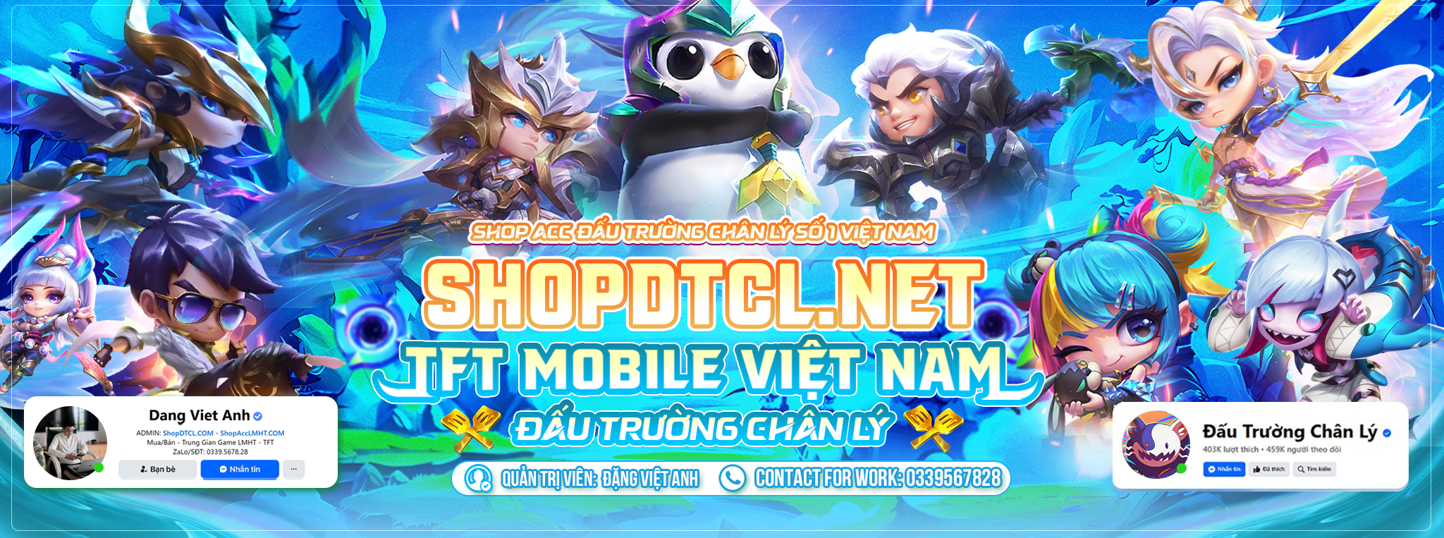Khuyến mãi Shop mua bán acc Đấu Trường Chân Lý - TFT Uy Tín