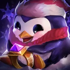Biểu Tượng Pengu Đá Quý + Đá Quý - Tài khoản Acc Liên Minh Huyền Thoại #1201