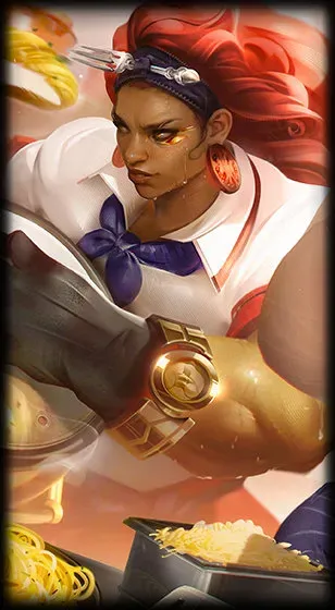Illaoi Thợ Làm Pasta - Tài khoản Acc Liên Minh Huyền Thoại #1519